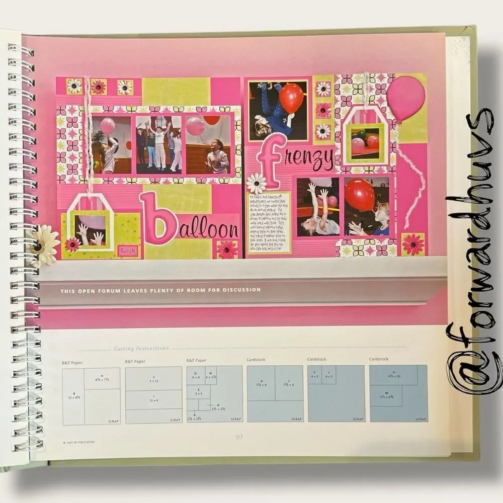 Imagine by Jeanette R. Lynton – Scrapbook Layout Guide – Fun, Fabulous Designs